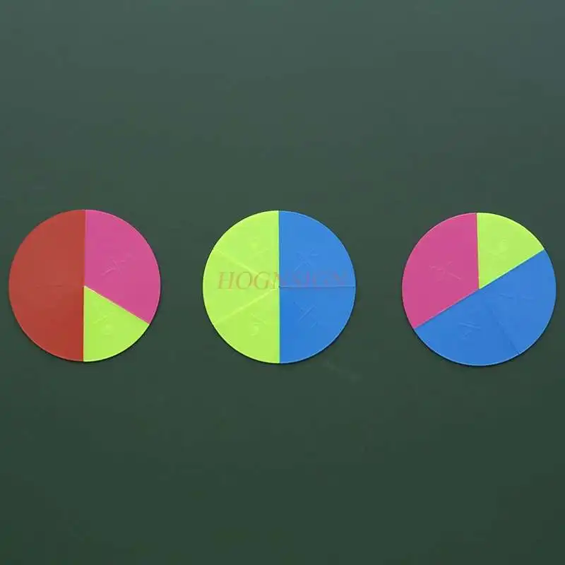 Math Teaching Aid / Score Demonstrator / Magnetic Fraction Demonstrator / Platter / Circle Segmentation