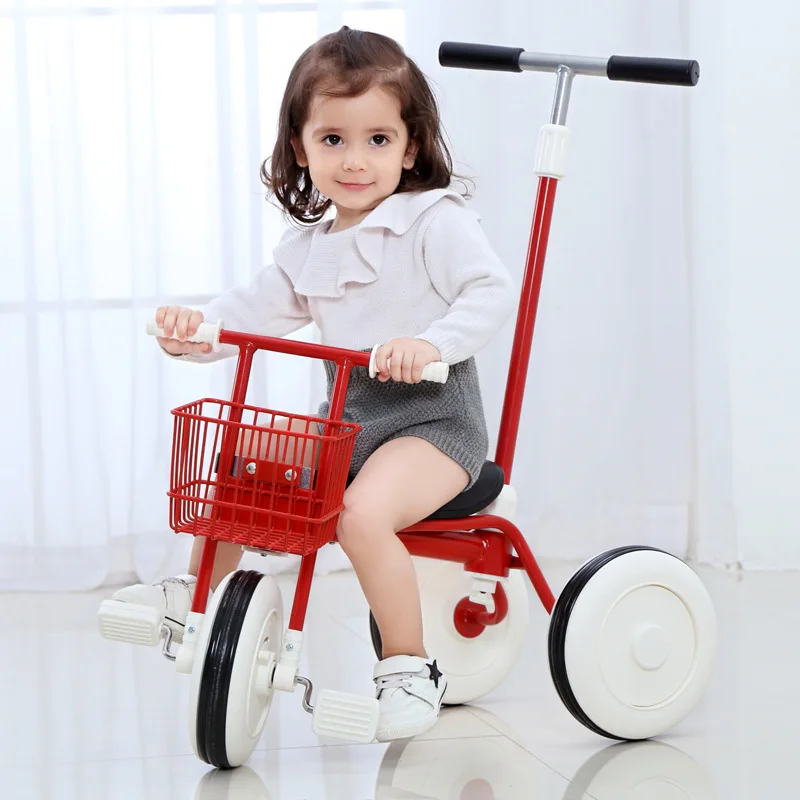 LazyChild Ride On Tricycle Kids Balance Bike Portable Baby Bicycle Stroller Tricycle Scooter Learning Walk With Pedals New