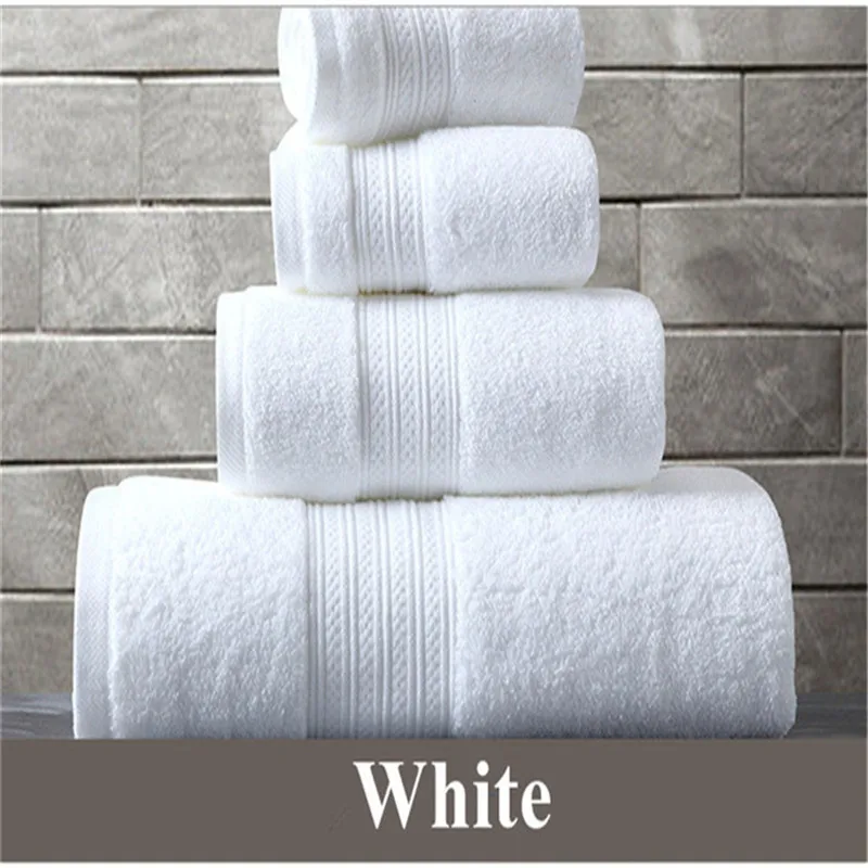 100% Pakistan Cotton Bath Towel, Super Absorbent Terry Hand Towel, Thicken Adults Bathroom Towels, Baby Shower, 33x33cm, 3Pcs