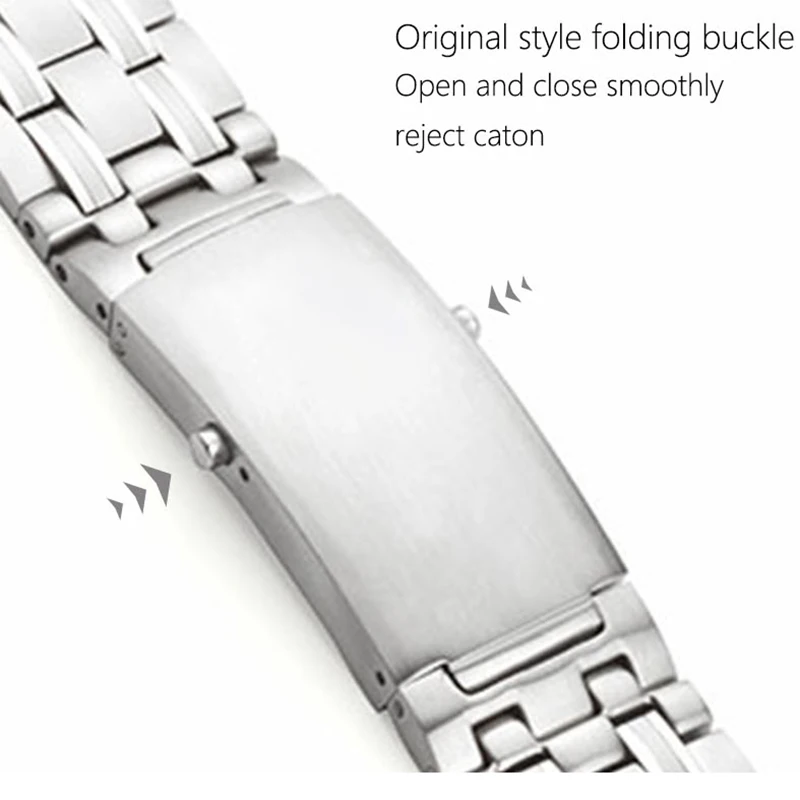 High Quality Watch Band For OMG SEAMASTER 300 600 PLANET OCEAN Solid Stainless Steel wrist Strap Fold Clasp Watch Accessorie