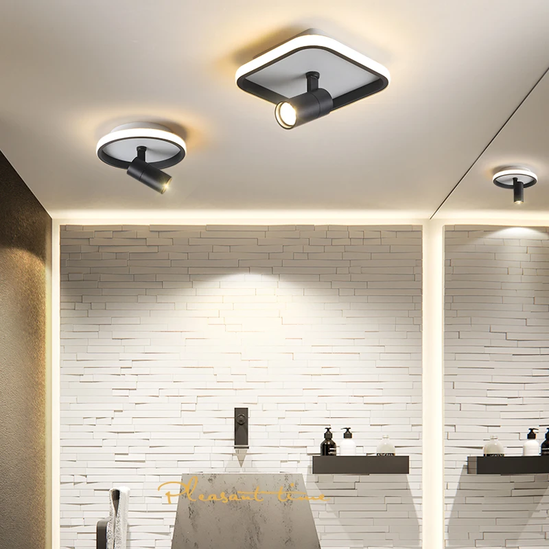 Ceiling+lights Modern lighting aisle porch balcony cloakroom office commercial store 17W  can be rotated DL brand