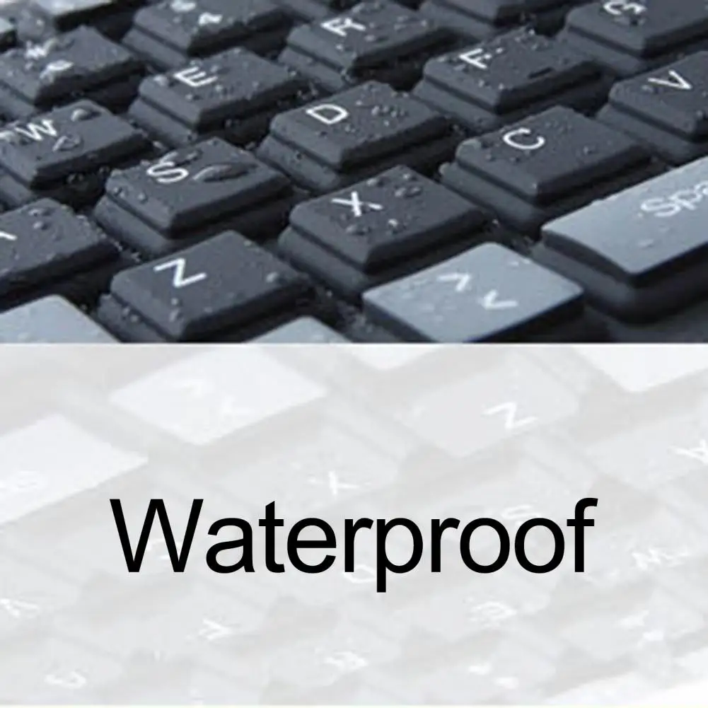 Portable Soft Waterproof Silicone Flexible Roll Up Silent Keyboard for Laptop