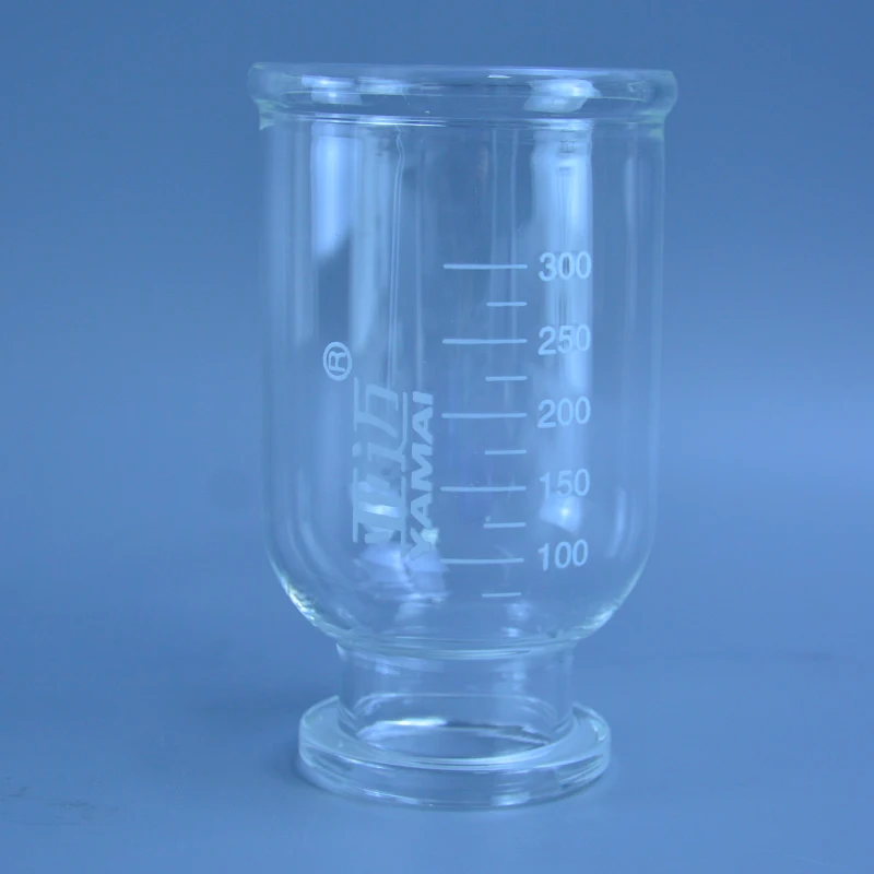 Glass Top Cup 300ml For Vacuum Filtration Apparatus Universal Filter Cup Sand Core Liquid Solvent Filter Unit Device Accessories