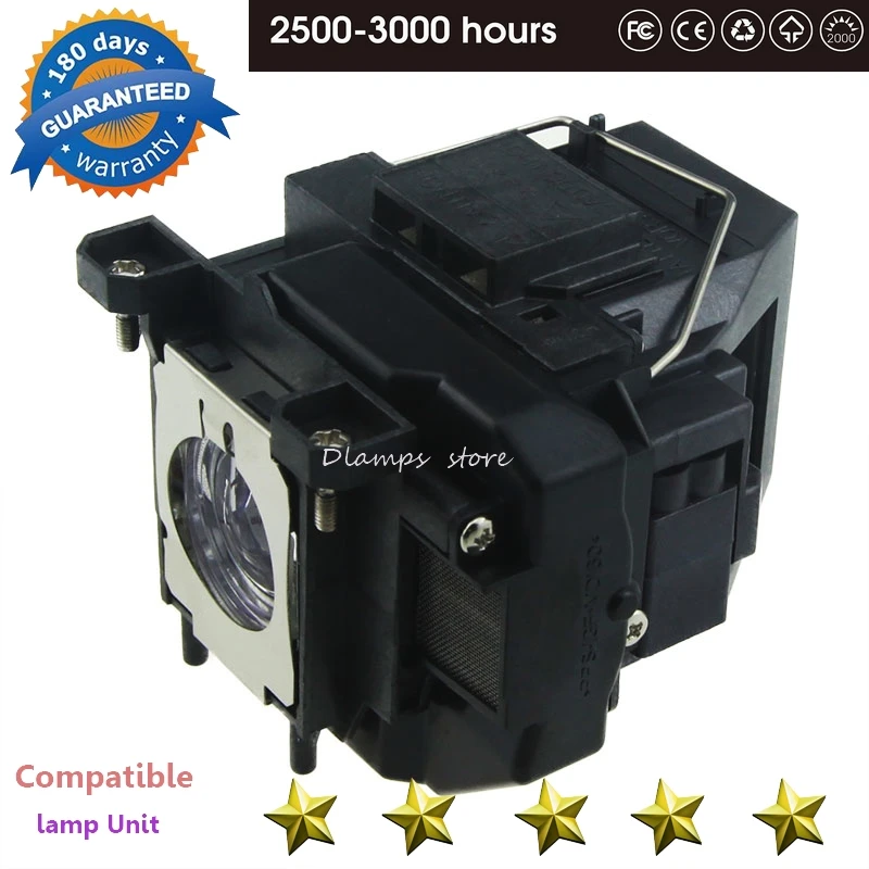 for ELPLP67 EB-S02 EB-S11 EB-S12 EB-W12 EB-W16 EB-X02 EB-X12 EB-X14 EB-X14G EH-TW550 EX3210 H494C Replacement lamp