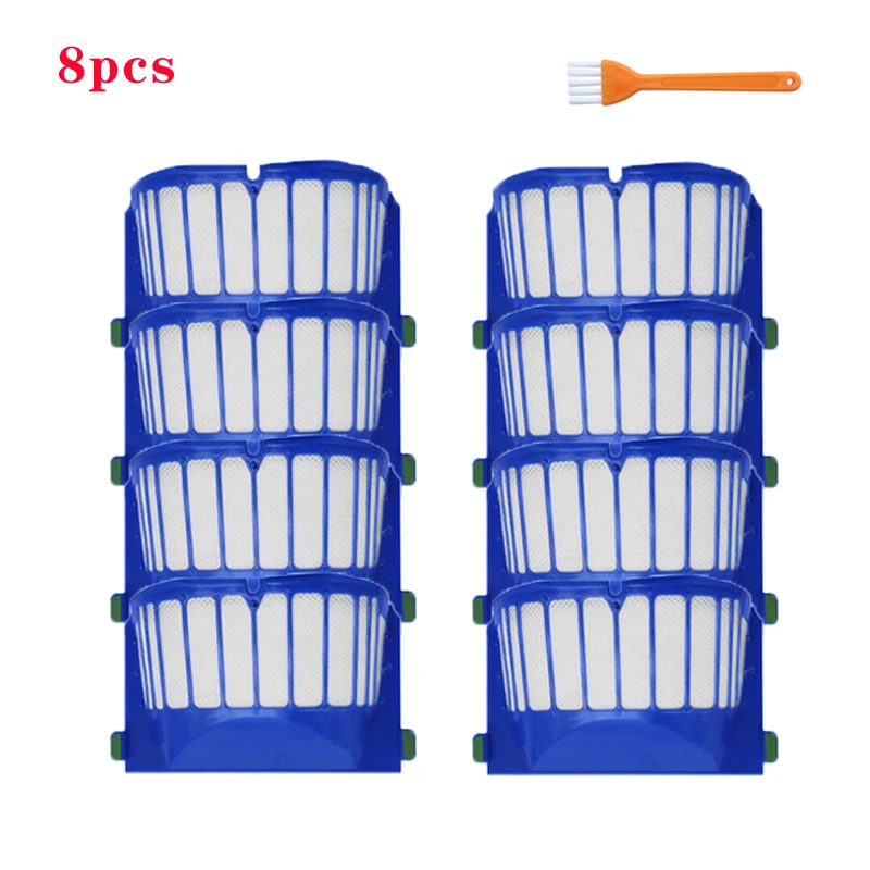 Acessórios do filtro hepa para irobot roomba 600 series 610 620 625 630 650 660 aspirador de pó alta qualidade filtro peças reposição