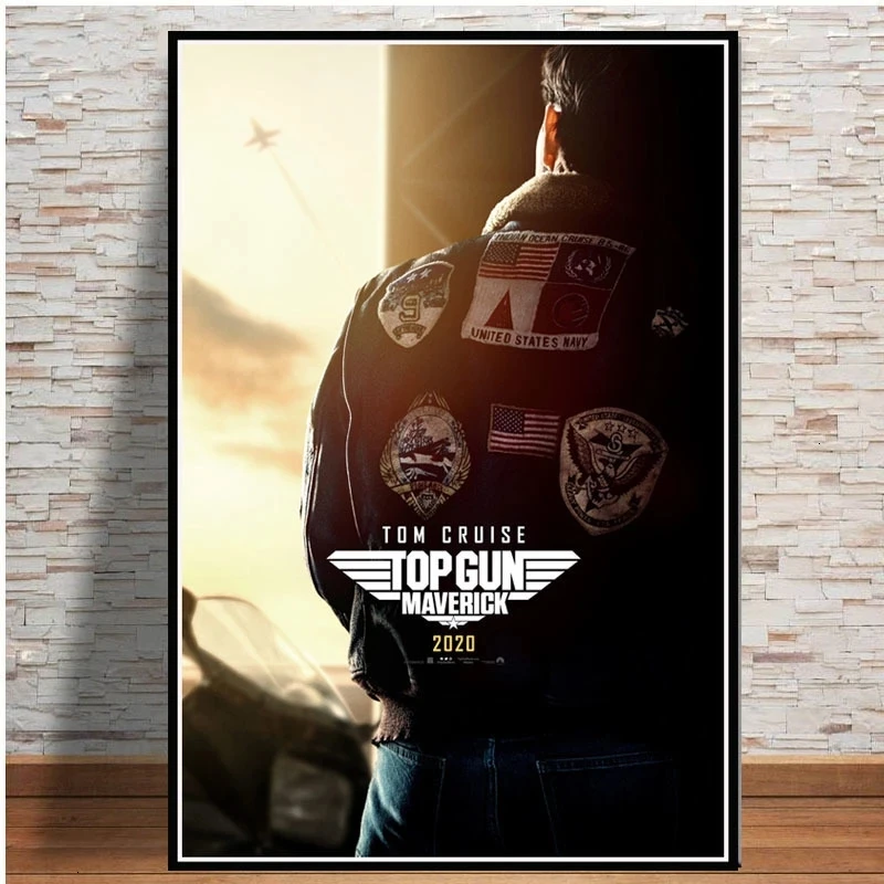 

Top Gun Movie Star Tom Cruise Film Comic Posters And Prints Paintings For Living Room Wall Home Decoration Fashion Print Poster