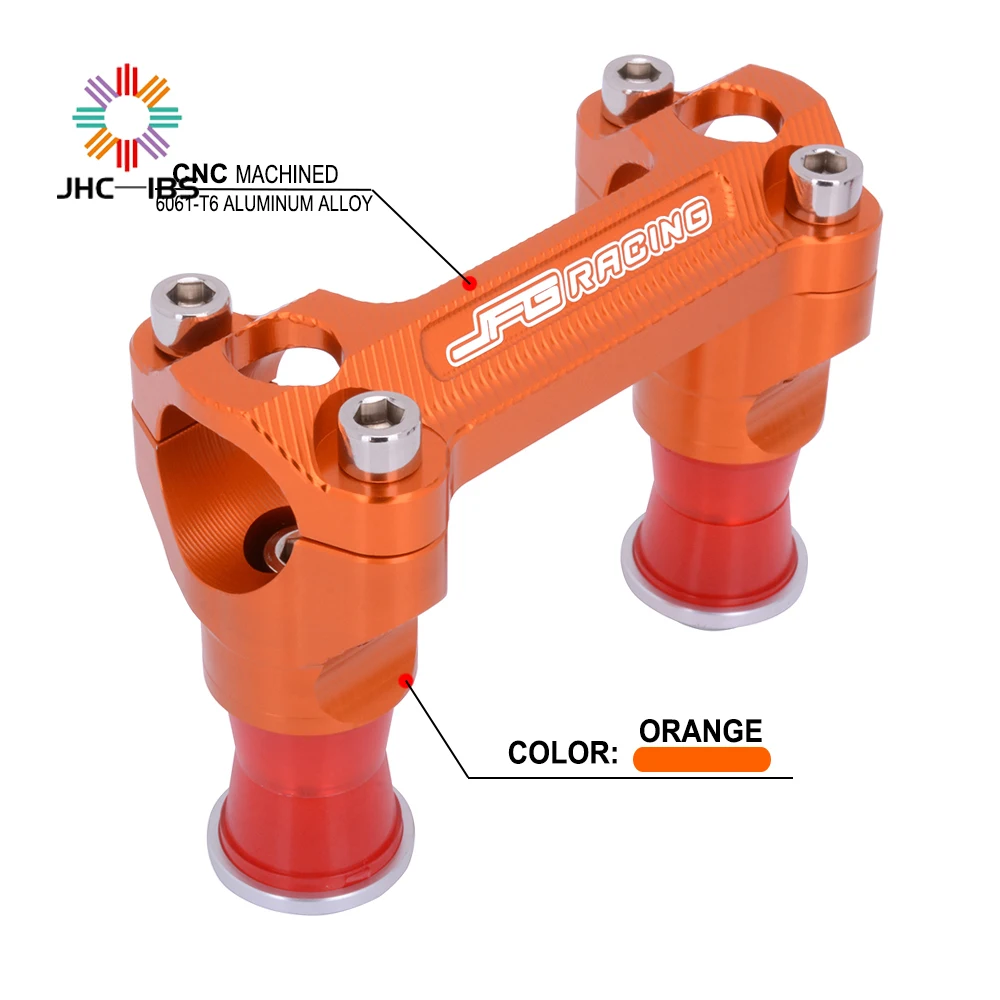 Motorcycle CNC Handlebar Riser Mount Clamp For KTM Husqvarna SX SXF XCF XCW XCFW EXC EXCF 125 150 250 350 450 530 FC TC