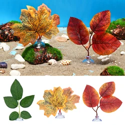 1Pc Plastic Artificial Betta Leaf Fish Tank Plants Fish Aquarium Aquatic Play Rest Ornamental Relax Hide Hammock Warm Decoration