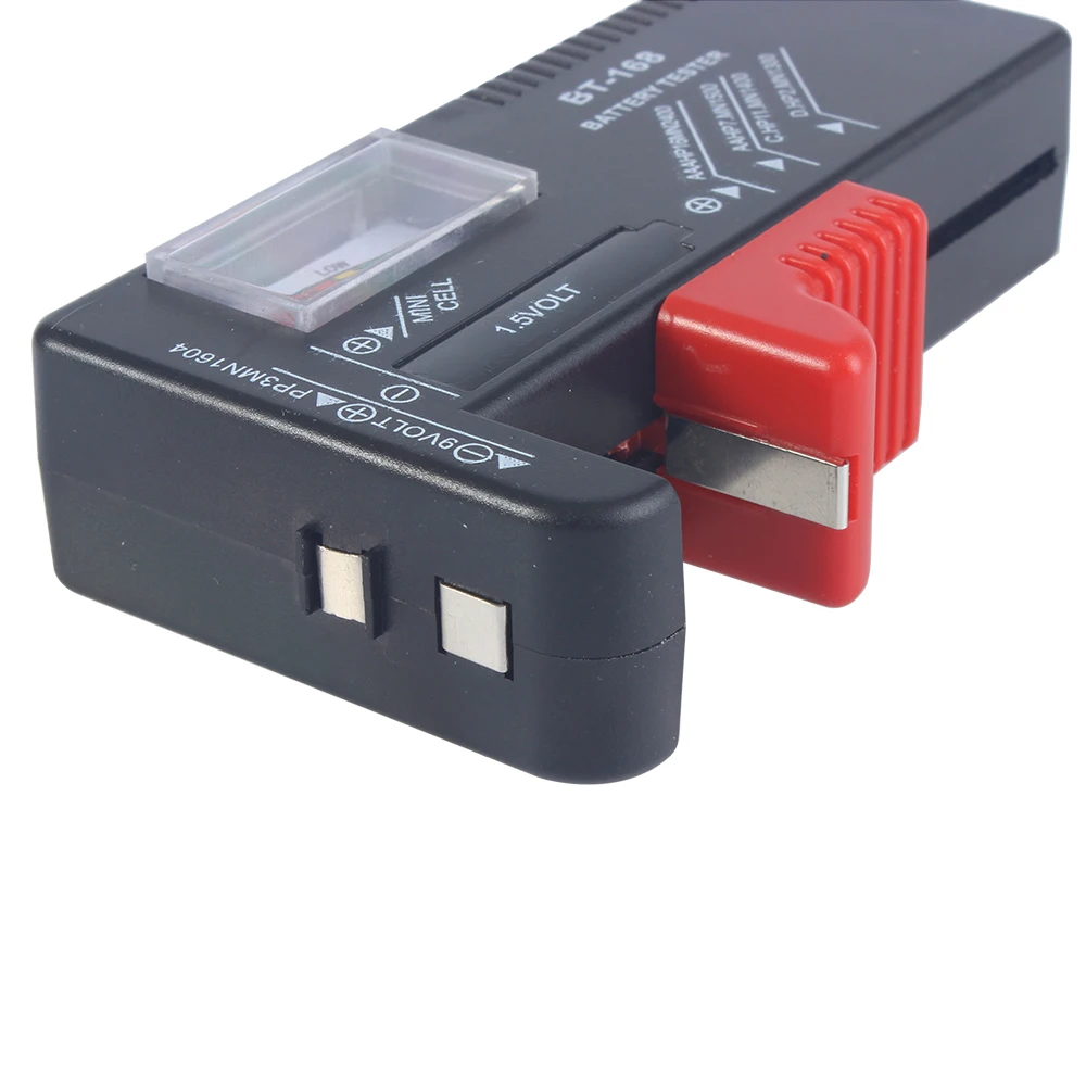 BT-168 بطاريات AA/AAA/C/D/9 فولت/1.5 فولت العالمي زر خلية بطارية اللون مشفرة متر تشير فولت اختبار مدقق BT168 الطاقة