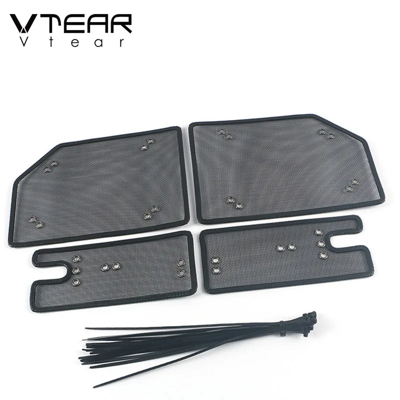 

Vtear Front Grille Insect Net Decoration Car Exterior Engine Condenser Water Tank Accessories Parts For Chery Tiggo 8 Pro/Max