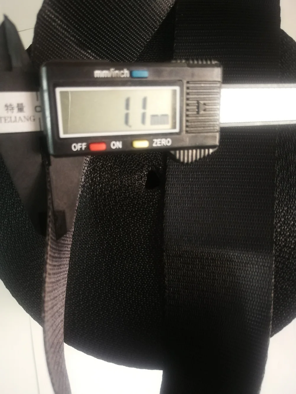 3M-30M Black European Standard Car Seat Belt Webbing Car Personalized Modification Seat Belt Webbing Car Accessories