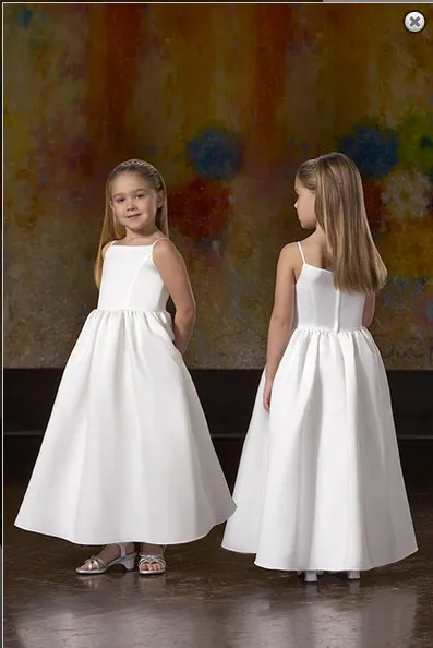 Vestido de satén con botones para niñas, prenda de vestir de satén con imágenes reales, para bodas y desfiles, para jóvenes, con motivo Formal limitado, 2021