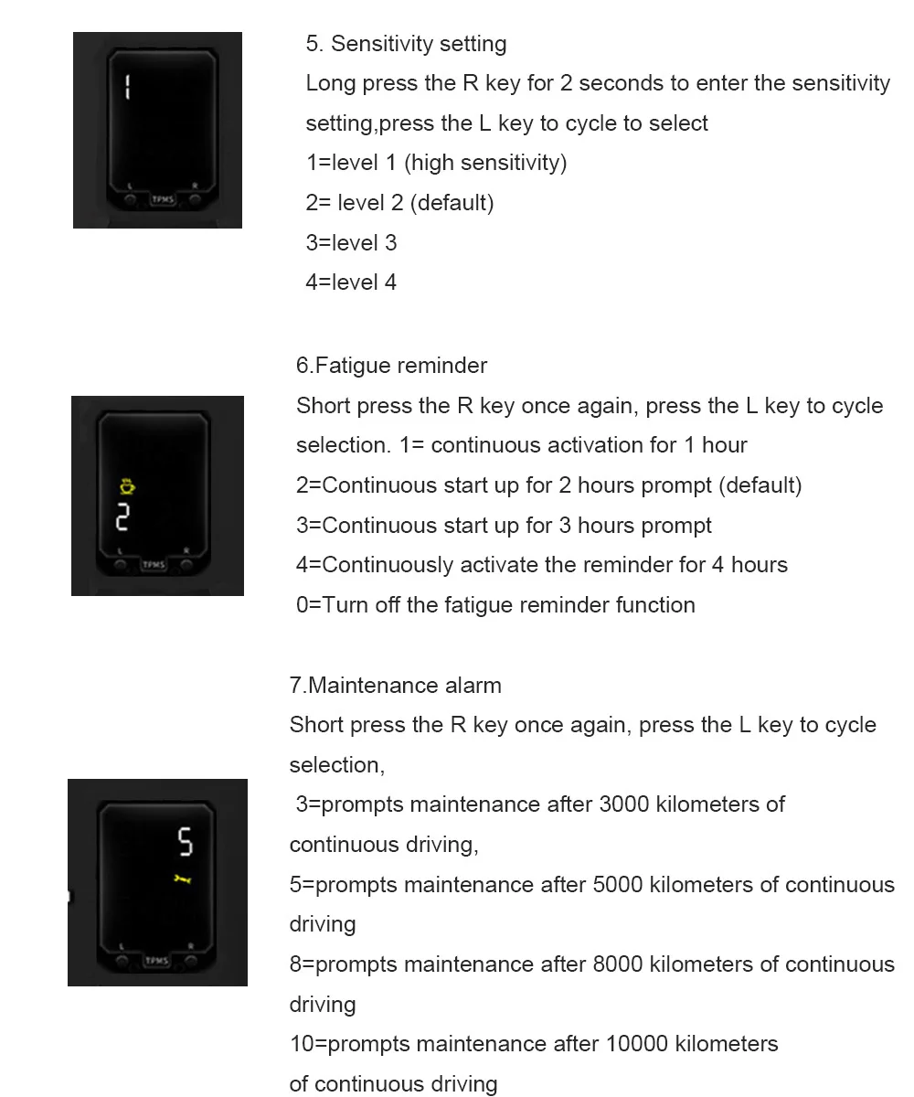 Car Tire Pressure Monitor System No Sensor Warning TPMS for Toyota Corolla Highlader for RAV4 Sienna