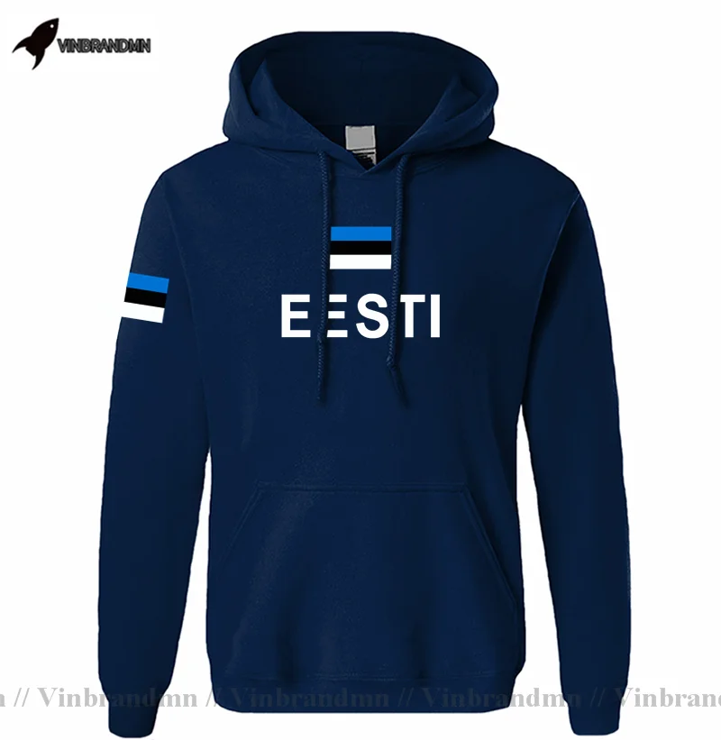 Estonia Estonian EST Eesti mens hoodie pullovers hoodies men sweatshirt streetwear clothing hip hop tracksuit nation flag Spring