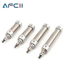 CDJ2B10 CDJ2B16 Mini Air Pneumatic Piston Cylinder 10*15 16x50 Mini Double Acting Pneumatic Cylinder