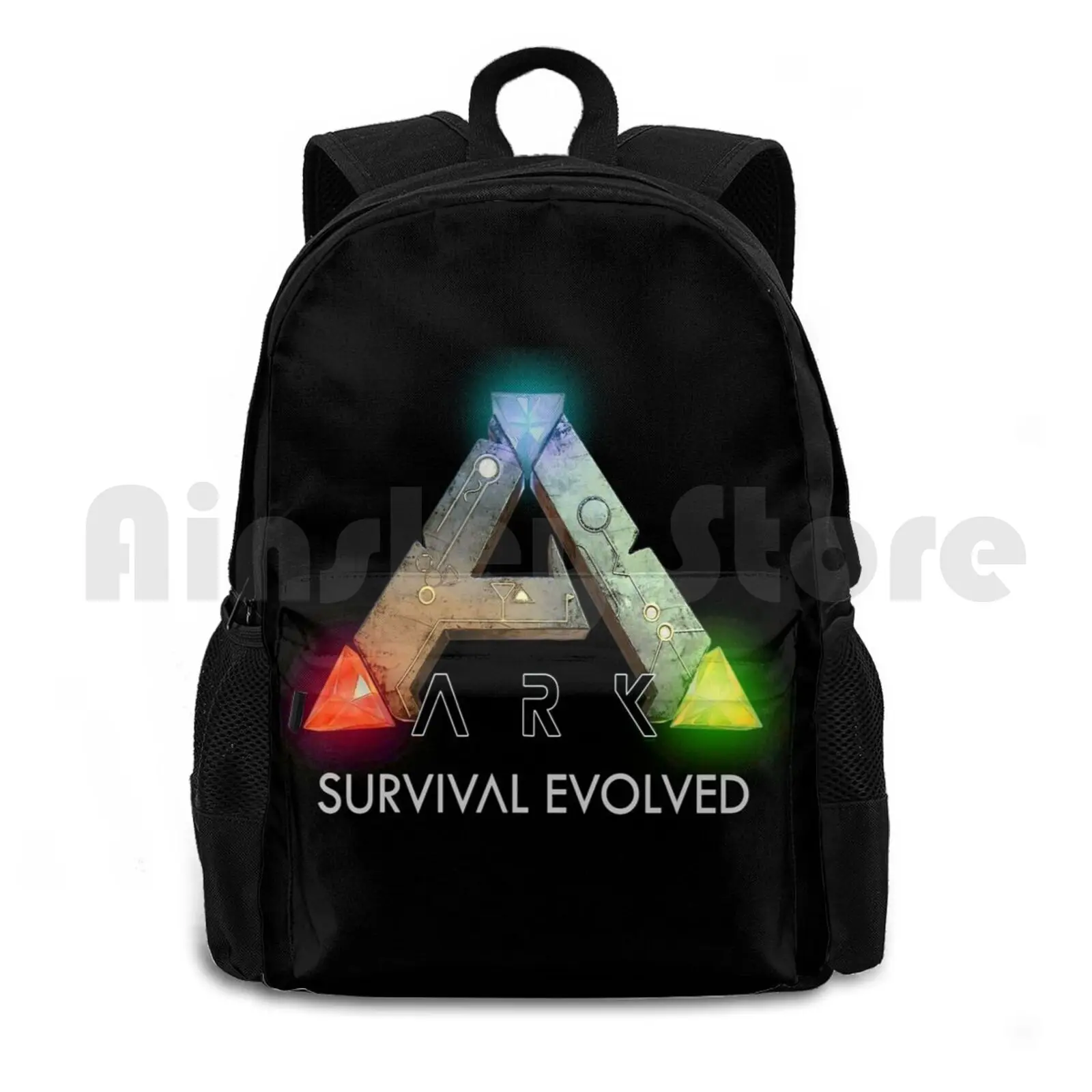 Ark Survival Evolved Outdoor Hiking Backpack Riding Climbing Sports Bag Logo Ark Survive Evolve Survival Evolved Ark Survival