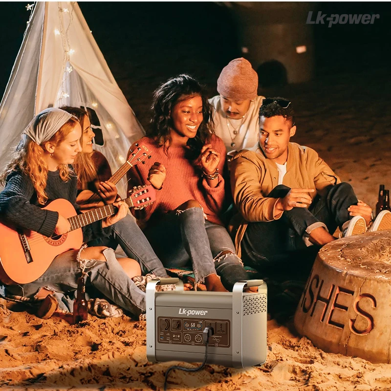 Off-Grid 2000W Portable Power Solar Generator Solar Energy System for home RV Camping