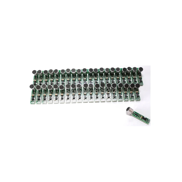 Mini Microfoon Hoofd Lassen Plaat Voor Cctv Camera