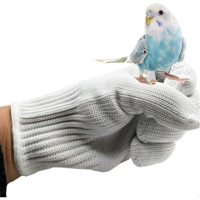 Bird Training Anti-Bite Gloves Parrot Chewing Safety Protective Gloves Small Animal Handling Gloves for Parrotlets Cockatiels