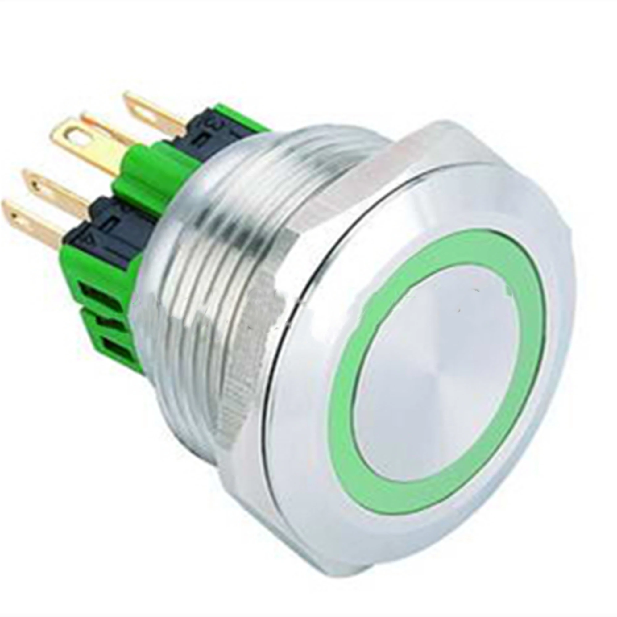 

ELEWIND 28 мм, модель из нержавеющей стали, модель 1NO1NC или 2NO2NC, переключатель с кольцевой подсветкой (мгновенный или самоблокирующийся/G/12 V/S)