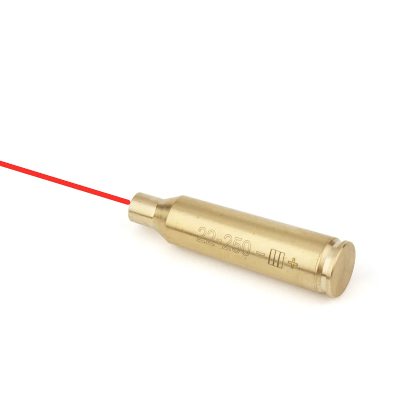 22-250 Laser Boresighter 22-250 Bore Sight Laser Collimator Battery Included