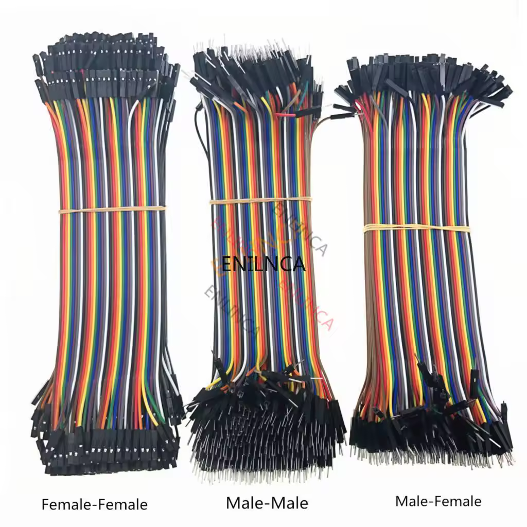 40-120pcs Dupont Line 20CM 40Pin Male to Male + Male to Female and Female to Female Jumper Wire Dupont Cable for DIY KIT
