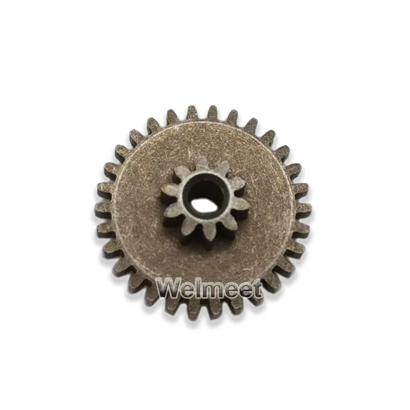 2PCS 0.5 Module 10T-30T Teeth  Iron Metal Double Gear For DC Motor Output Shaft Reduction Gearbox Accessories 2.6mm Hole