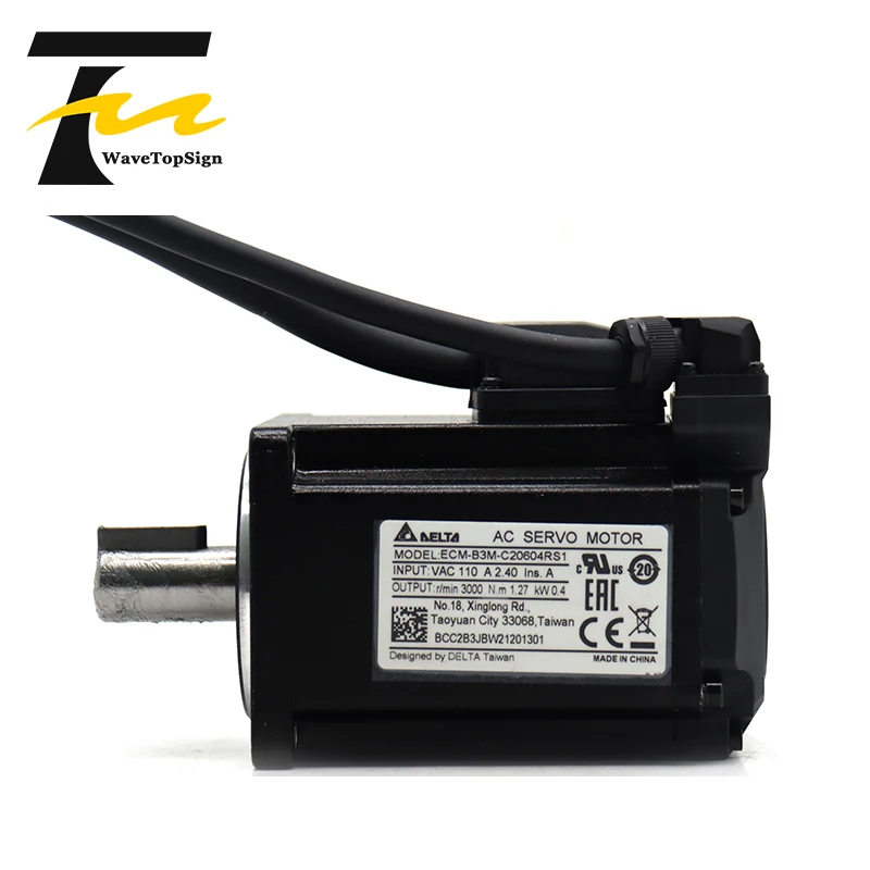 Imagem -03 - Wavetopsign Delta Servo Motor Kit 400w b3 Serial Asd-b30421-l Asd-b3-0421-m Asd-b3-0421-e Ecm-b3m-c20604rs1 Ecm-b3m-c20604ss1