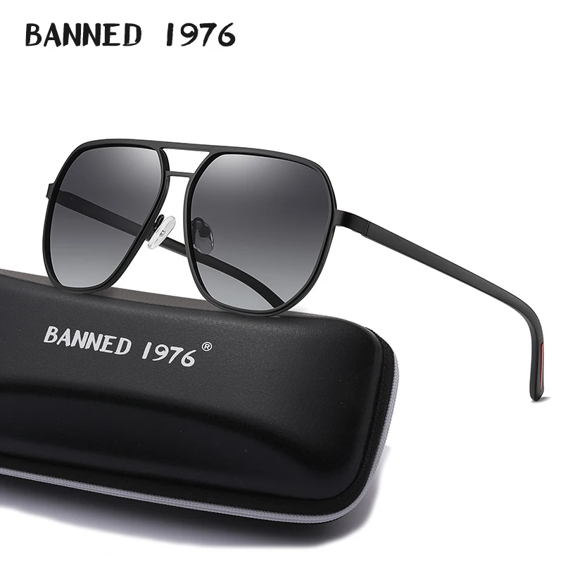 Latest Hot Black Goggle Male Sunglasses Luxury Brand Shades Men Glasses Retro Vintage Big Face Sun Glasses UV400 Eyewear