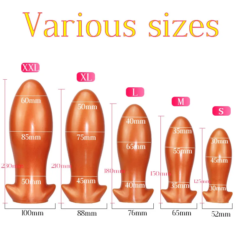 Huge Anal Sex Toys Large Butt Plug Dilatador Prostata Massager For Men Woman Gay Adult Anus Expansion Stimulator Big Anal Beads