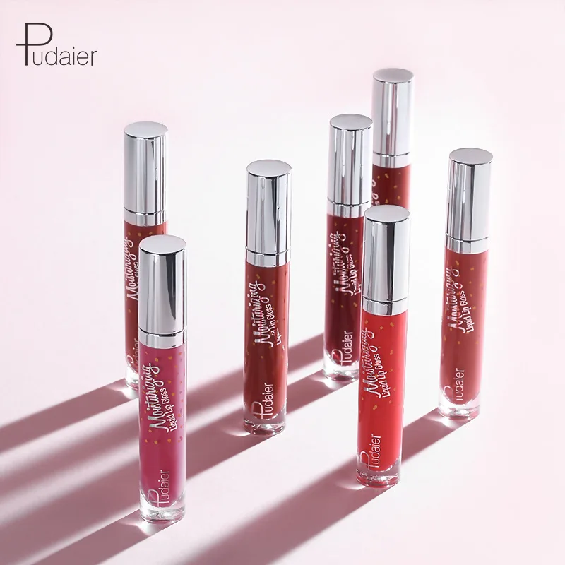 Pudaier12 – vernis à lèvres liquide hydratant, couleur pleine et Durable, imperméable, ne peut pas perdre de couleur, maquillage, rouge à lèvres, cadeau cosmétique