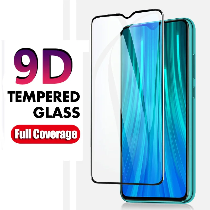 Cristal templado 2 en 1 para cámara Xiaomi Redmi Note 8 Pro, Protector de pantalla para Xiaomi Redmi Note 8 Pro, película protectora