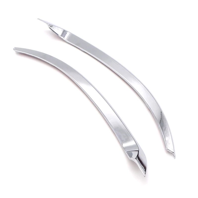 Car Accessories for Volvo XC90 2016 2017 2018 2019 ABS Chrome Front Rear Fog Light Molding Cover Trim
