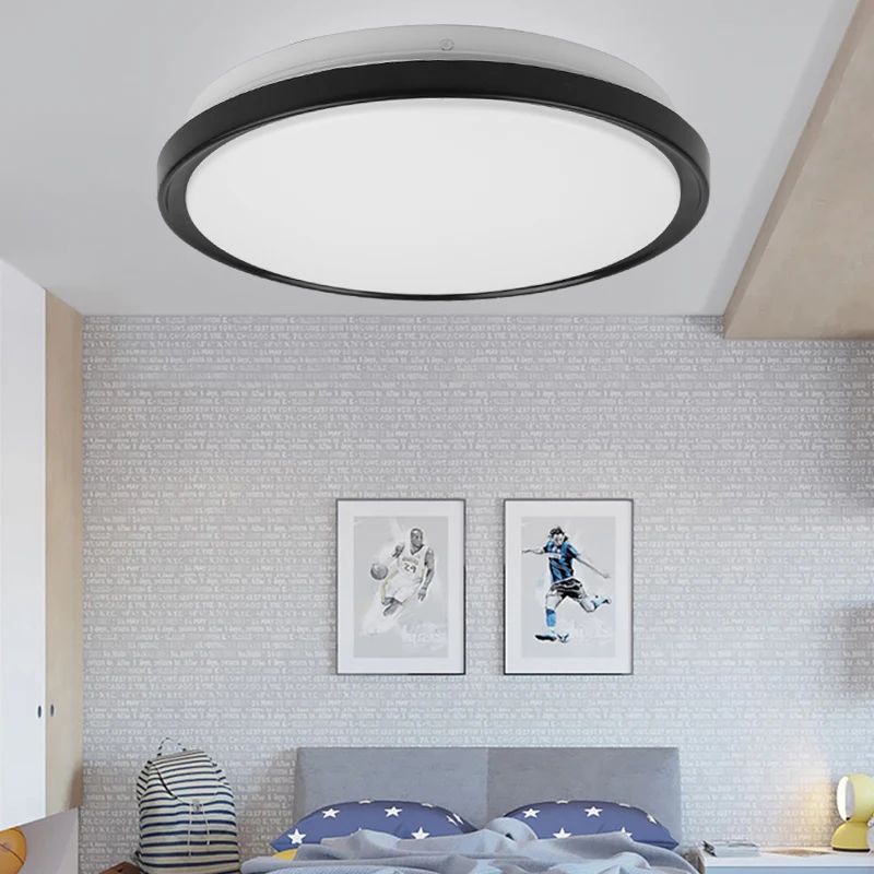 Imagem -02 - Superfície Montada Led Ceiling Lights Luminária Moderna para Sala de Estar Bed Room Hall Iluminação Ultra Fina