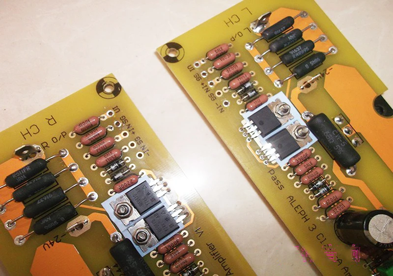 1 คู่ PASS A3 Pure Class A Field Effect Tube โพสต์เกรด HiFi DIY เครื่องขยายเสียง