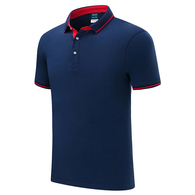 Custom Printed Logo On Cust T-shirts. Embroidered Polo Shirts For Male And Female Employees Of The Company, And Design Tops For