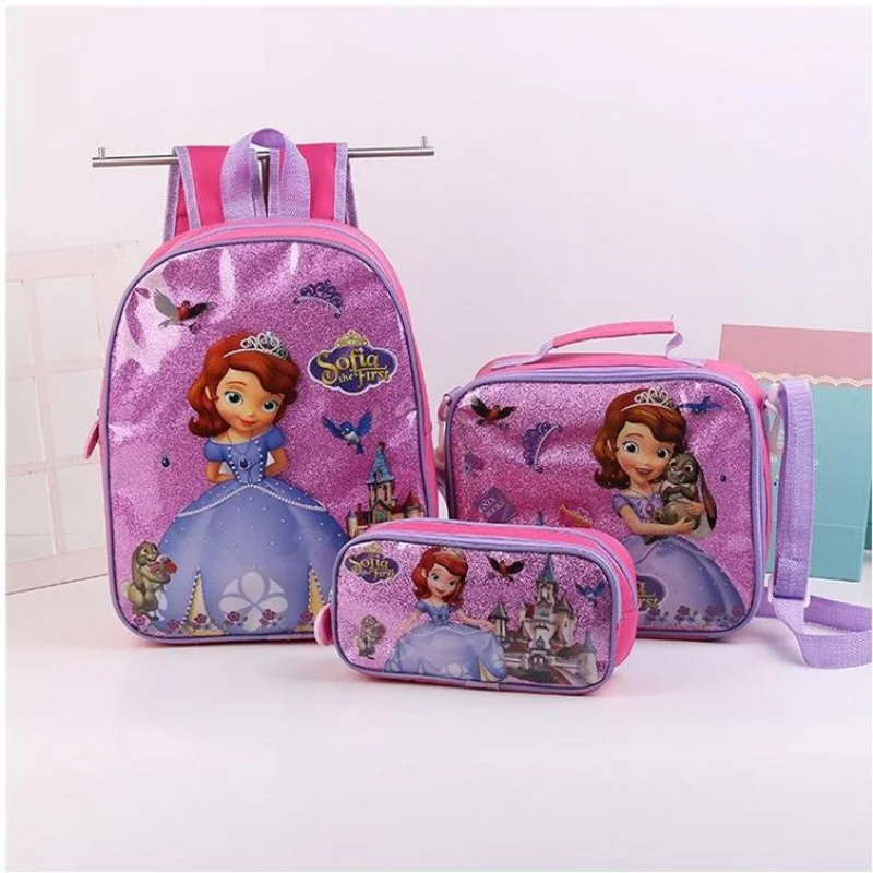 Cartable de dessin animé Elsa pour enfants, nouveaux sacs à dos de maternelle, beaux sacs à dos pour bébés filles, enfants, Frozen