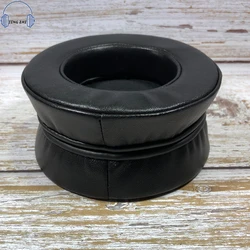 Sheepskin ear pad 100MM Large surface and small bottom genuine leather Ear Cover 100MM Round Sheepskin earmuffs