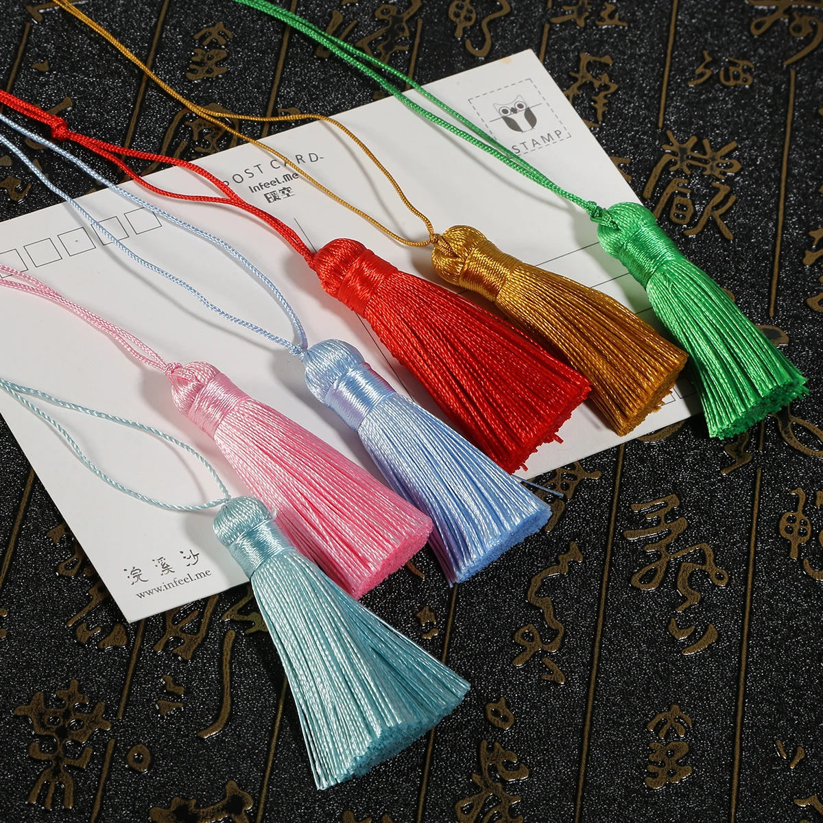 Kép 6: 17 színek 5.5cm Magas minőségű Gyapot Disznóserte Bojt Porhanyós Bojt curtains Akasztás számára DIY ékszer Gyártás Hozzávalók accessor