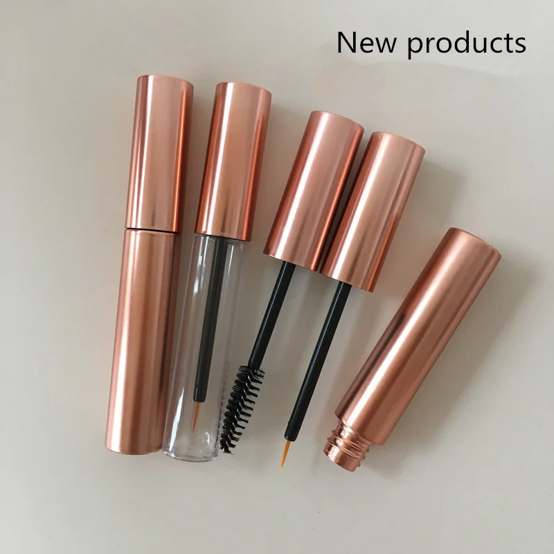 

wholes10ml Portable Empty Mascara Tube Eyelash Liquid Bottle Container Rose Gold Cap Refillable Bottles Makeup Accessories Tools