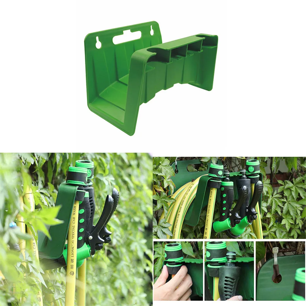 

Water pipe storage rack Garden Yard Hose Pipe Holder Hanger Hosepipe Watering Storage Hook Rack Reel Plastic Pipe Holder