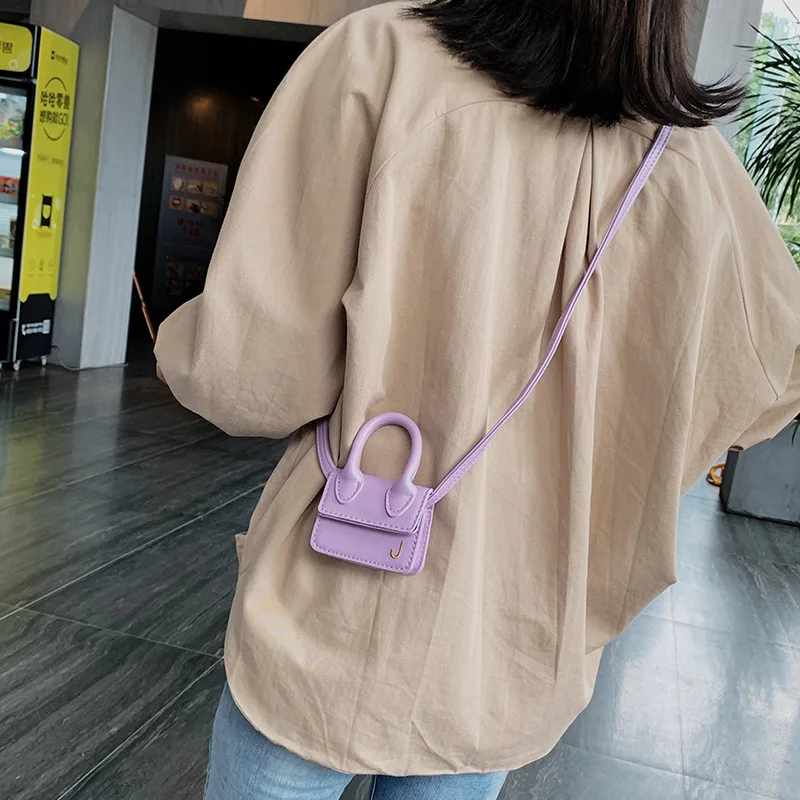 Candy Color Supper Mini Crossbody Bags For Women 2023 Desinger Fashion Shoulder Messenger Bag Ladies Keys Purses and Handbags