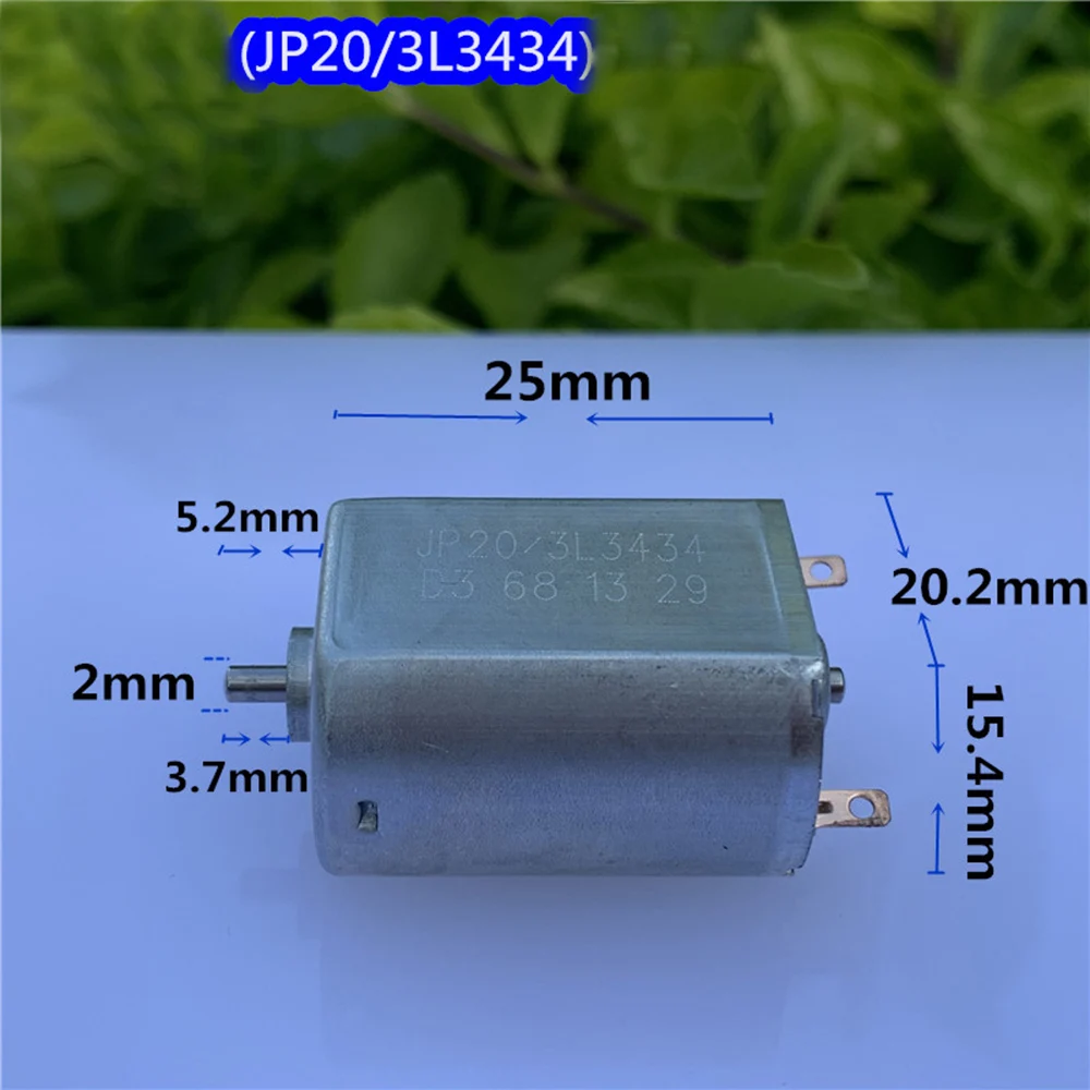 DC 3V-6V Micro 130 DC Motor Carbon Brush Large Torque Air Pump Motor 8800-17500RPM For Four-wheel Motor Scientific Experiments