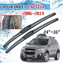 For Chevrolet Captiva Holden Daewoo Winstorm 2006~2019 Accessories Front Windscreen Wiper Blade Brushes Wipers for Car 2007 2018