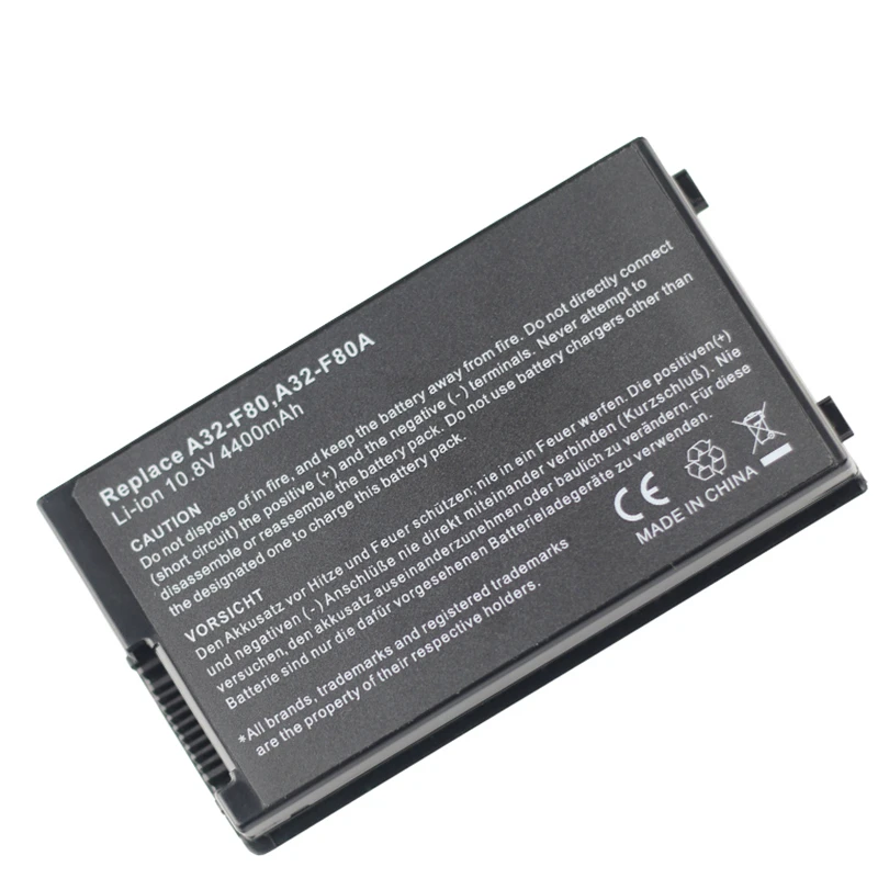 High-Quality 6 Cells 4400mAh Laptop Battery For ASUS F81S X85S K41V A32-F80 F80S X88V F83 X88S F83SE F80 X61S K41 N60 Pro83 86