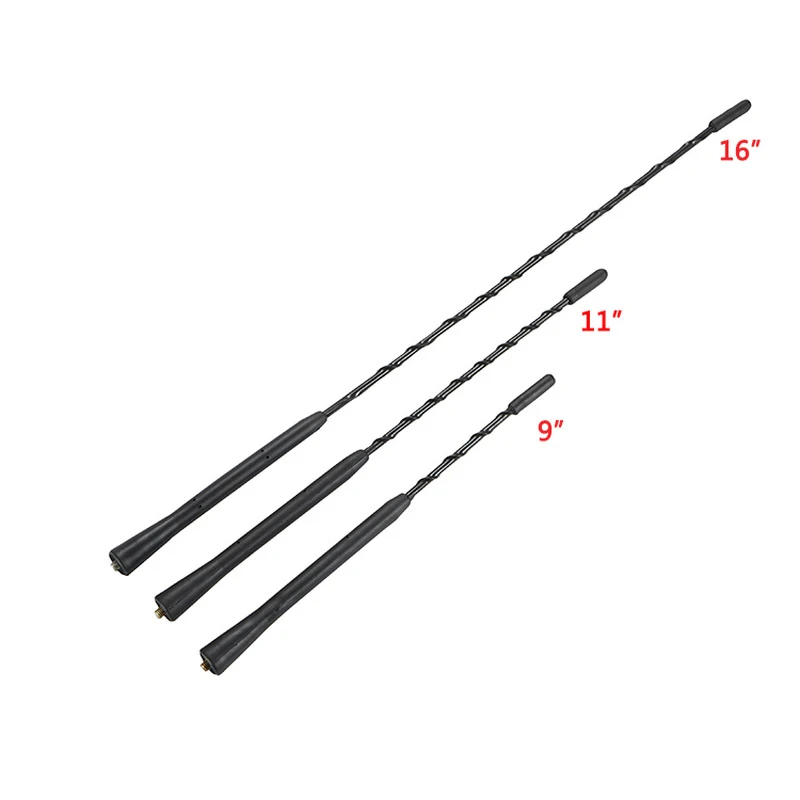 9/11/16 Inch FM/AM Signal Antenna Car Roof Mast Whip Stereo Radio for Citroen C5 C3 C4 berlingo Mazda 3 6 BK CX5 Chevrolet cruze