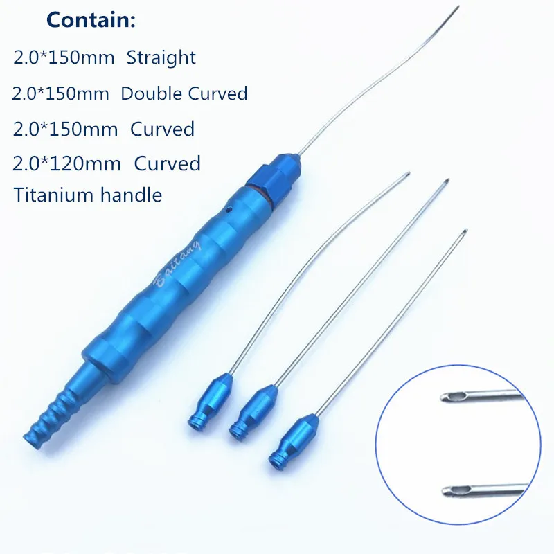 

Liposuction Cannulas set Fat Aspiration Needles Water Injector Infiltration Cannulas Liposuction Cannula tools