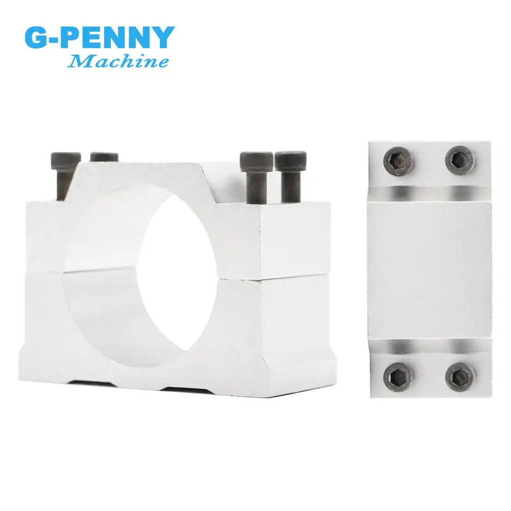 Diameter 48mm Aluminium spindle ClampIing bracket of cnc spindle motor spindle mount bracket clamp cnc machine tool spindle