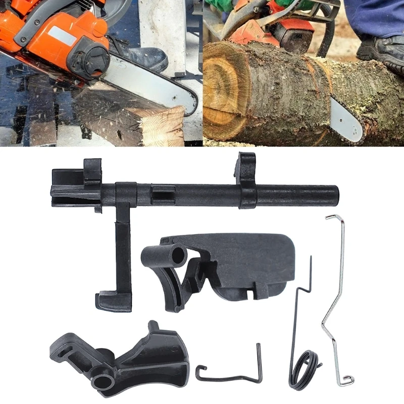 คันเร่ง Trigger Choke Rod สวิทช์เพลา Trigger ฤดูใบไม้ผลิชุด Fit STIHL 017 018 MS 170 180ลูกโซ่