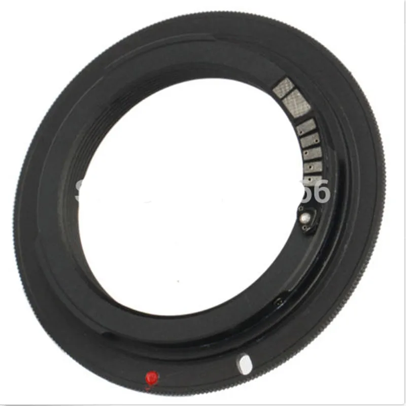 Aluminum M42 Chips Screw Lens to for Canon EOS EF Mount Ring Adapter AF III Confirm